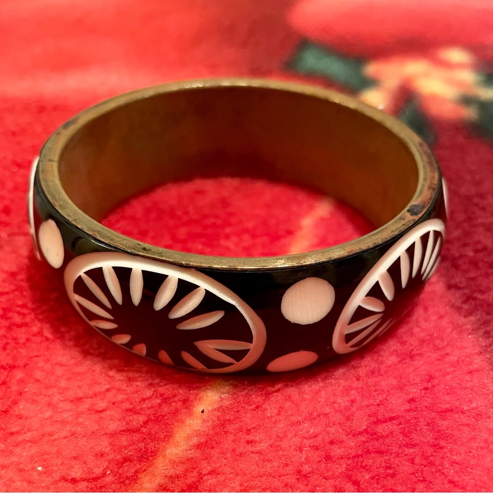 Brown and Gold Bangle Set - Picture 9 of 9